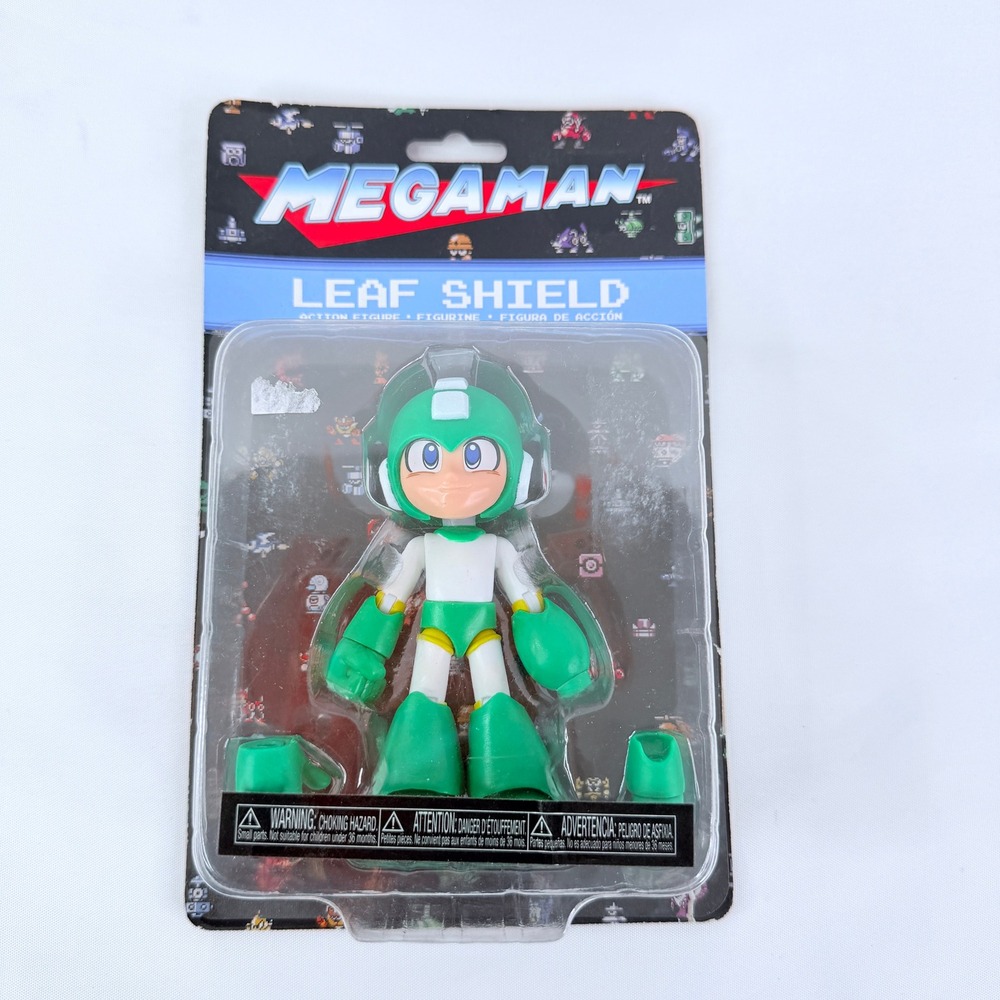 Funko Mega Man Leaf Shield Action Figure Green Capcom Video Game Toy GW181026